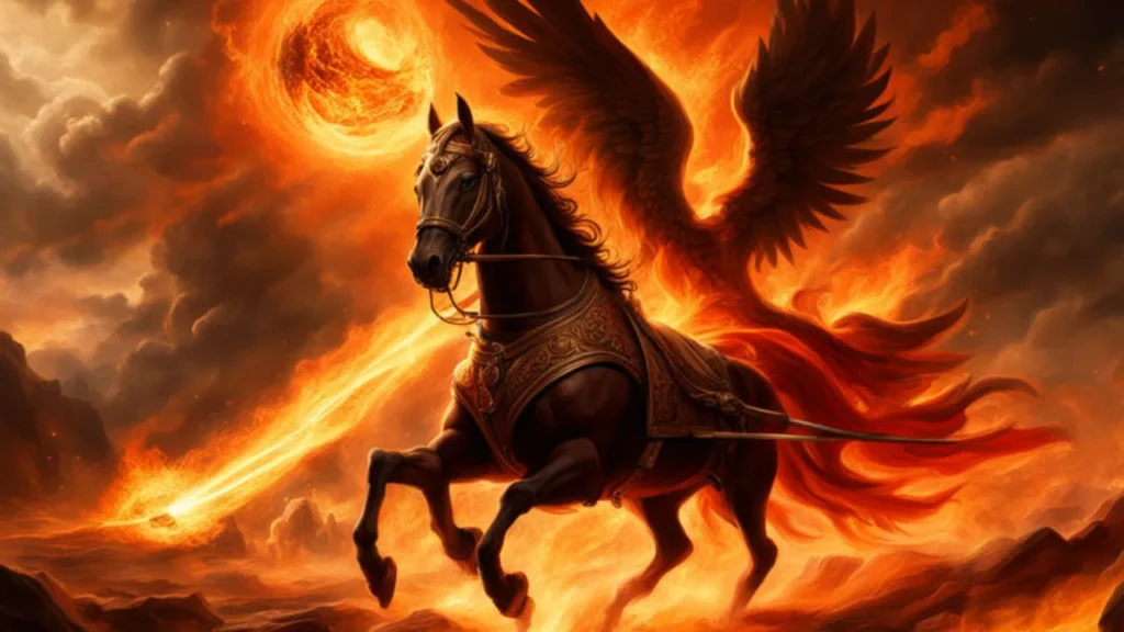 Fire in prophetic visions