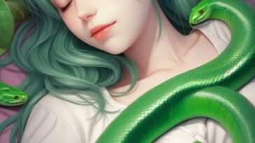 Biblical Meaning of green snakes in dreams