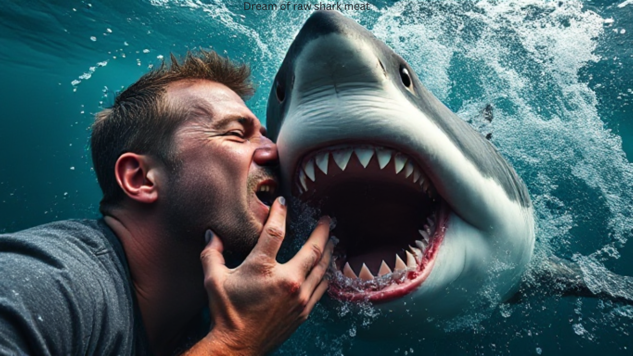 Dream of raw shark meat
