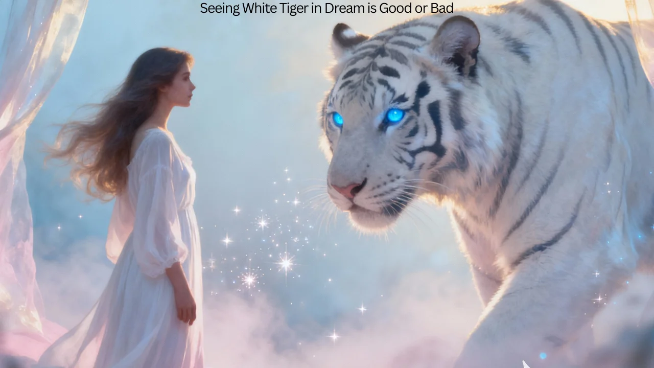 Seeing White Tiger in Dream is Good or Bad